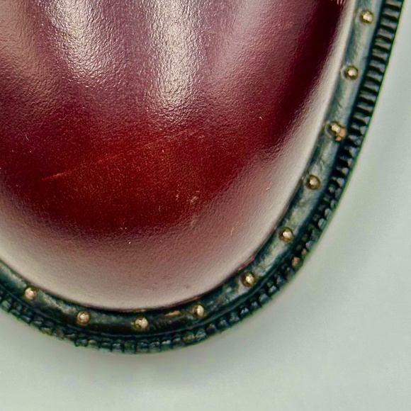 Louis Vuitton Cap Toe Oxford With Nailhead Trim  Mens SZ 8 - Picture 8 of 14